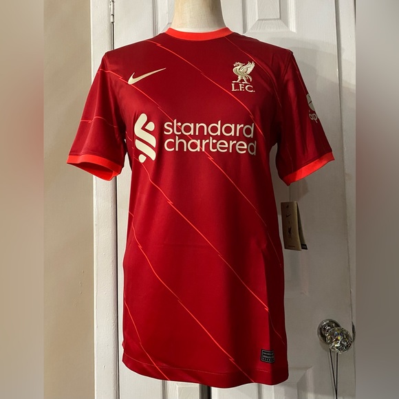 Nike [S] 2021-22 Liverpool FC Home Jersey - DB2560-688 - Picture 2 of 13
